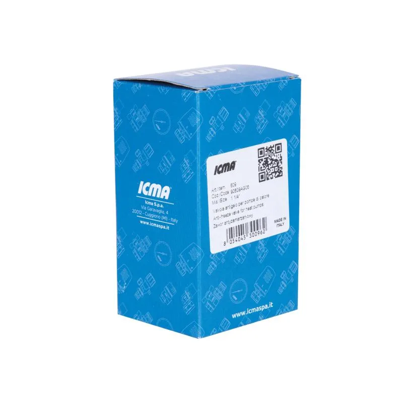 Клапан антифриз 1 1/4" Icma No609 латунь никель 0,310 кг