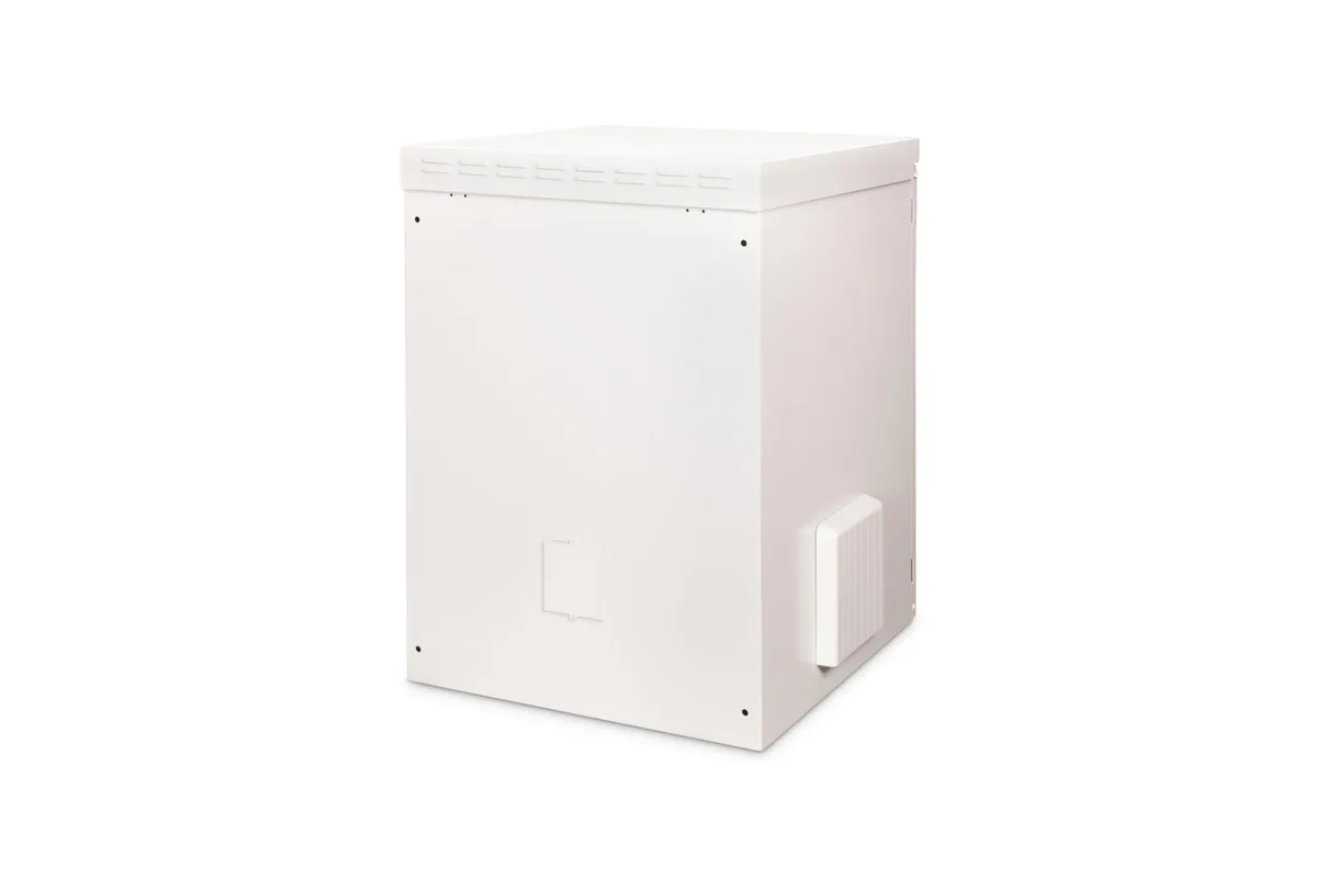 Шафа DIGITUS 19", 16U, вулична, металеві двері, 600x600 мм, 100кг максимально, IP55, сіра