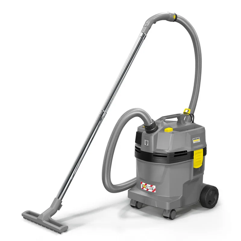 Професійний пилосос Karcher NT 22/1 Ap, потужність 1300 Вт, тиск 249 мБар, об'єм контейнера 22 л, вага 6.1 кг.