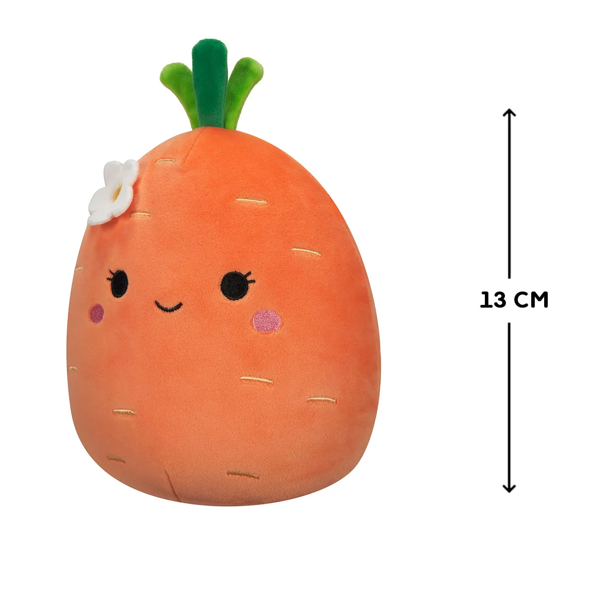 М'яка іграшка Squishmallows поліестер 13 см Морквинка Кароліна