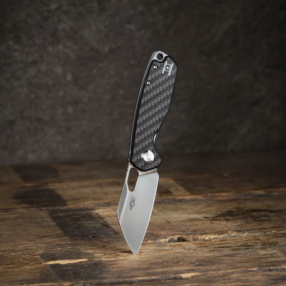 Складаний ніж Firebird D2 65 мм карбон чорний