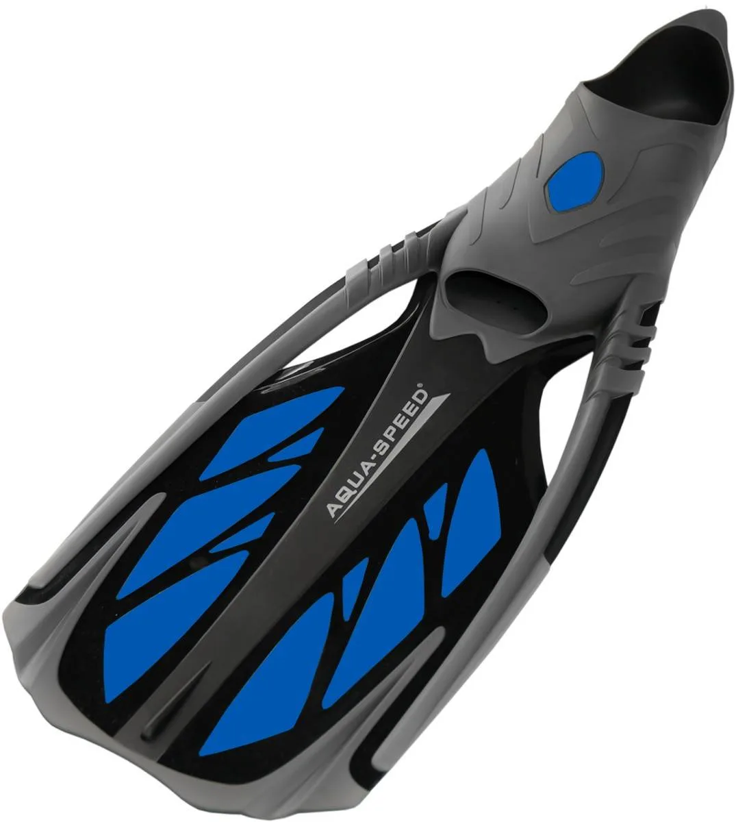 Ласти Aqua Speed гумові 38-39 сині чорні сірі