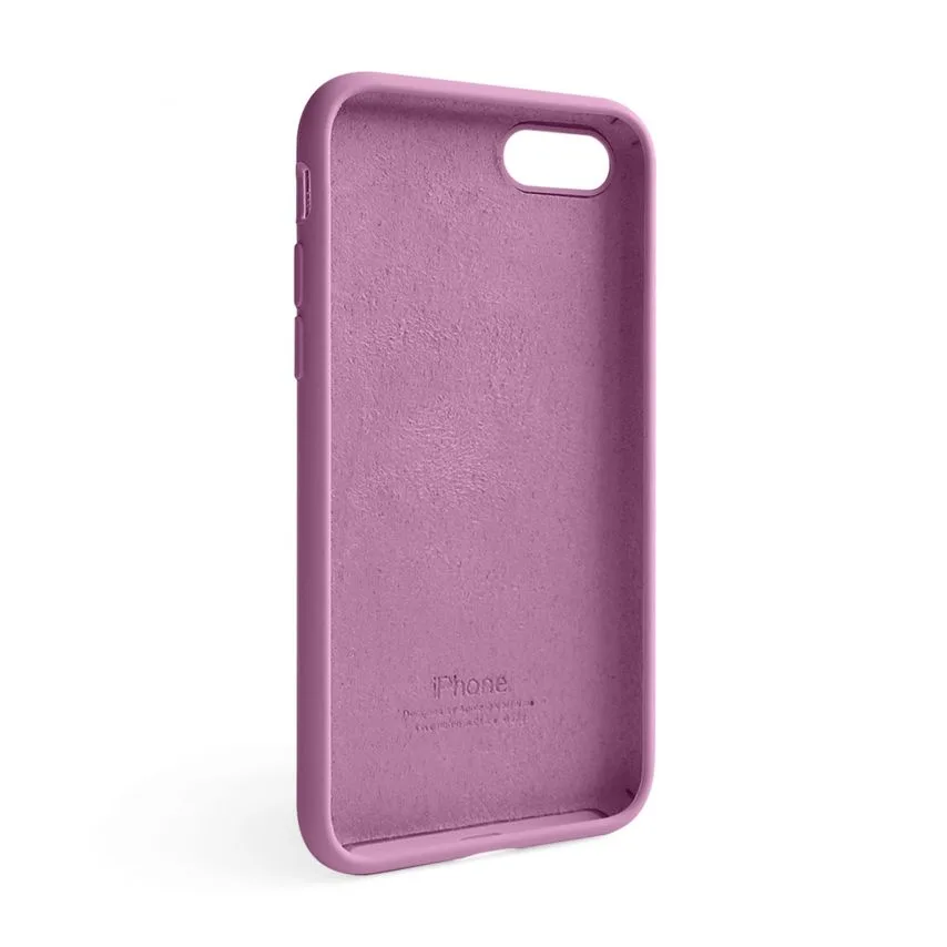 Чохол Silicone Case для Apple iPhone силікон бордовий