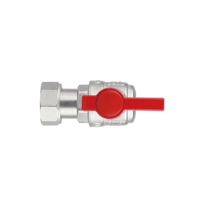 Кран кульовий Thermo Alliance TAS224W20 3/4" латунь кутовий з накидною гайкою