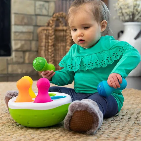 Сортер-балансир Fat Brain Toys пластиковый 20х19х14 см разноцветный