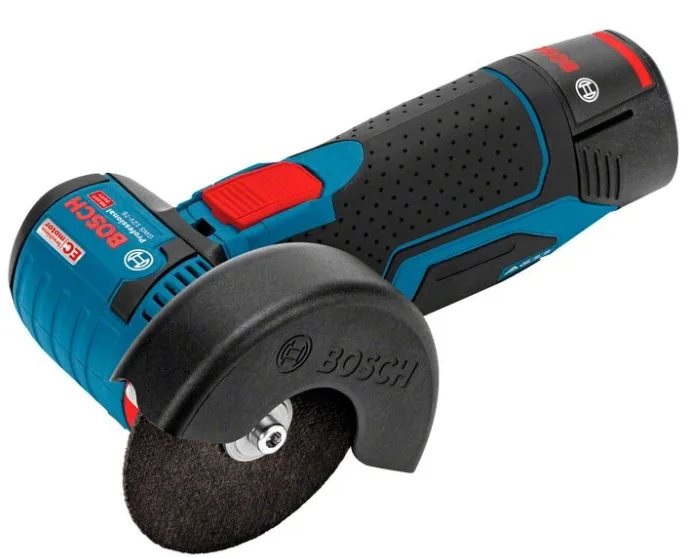 Аккумуляторная угловая шлифмашина Bosch Professional GWS 12V-76, 76 мм, 12 В, 1 х 3 Ач, 19500 об/мин, 089 кг