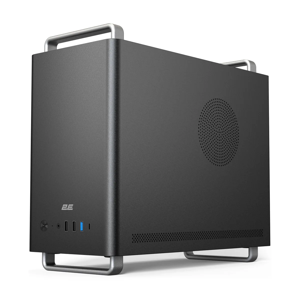 Корпус 2E Credo Mesh V300B-MH без БЖ, 2xUSB3.0, 1xUSB 2.0, 1xUSB Type-C, 1x90мм, VGA 310мм, mATX, черный