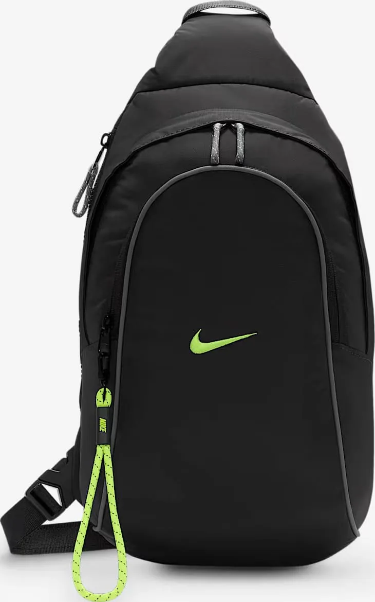 Сумка через плече Nike нейлон 12,5х21х4 см чорна унісекс