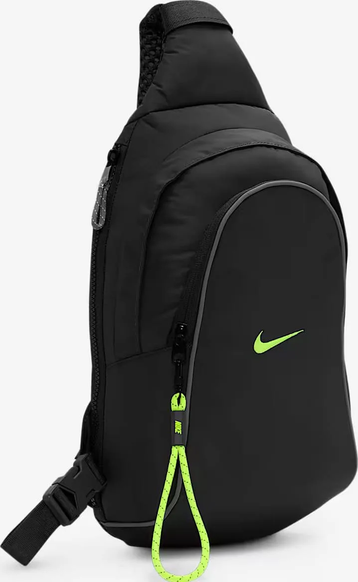 Сумка через плече Nike нейлон 12,5х21х4 см чорна унісекс