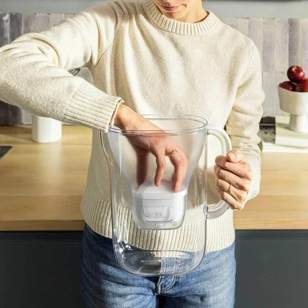 Фильтр-кувшин Brita 3 6 л серо-голубой с картриджем MAXTRA PRO