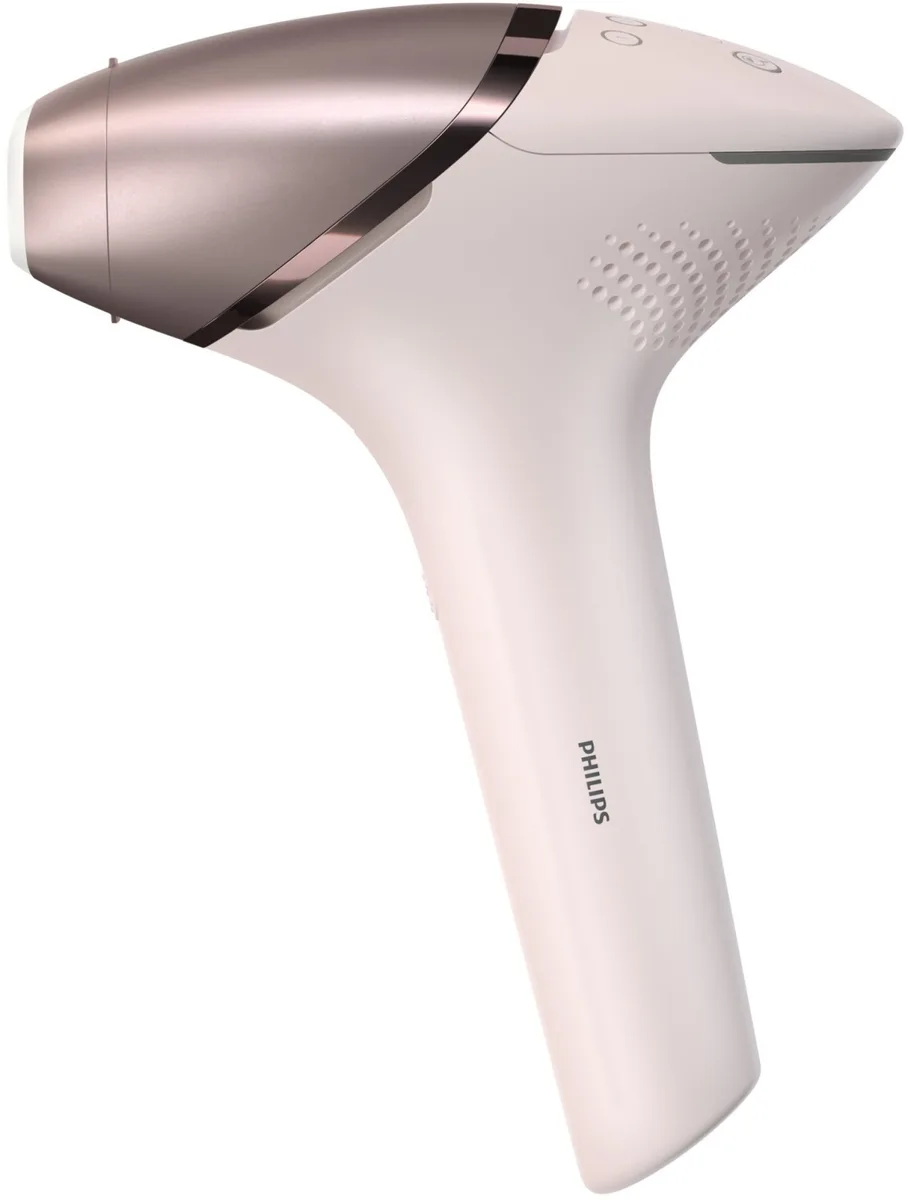 Аккумуляторный фотоэпилятор Philips Lumea IPL 9900 Series, 450000 вспышек, 2-4 см2, 4 насадки, удобный футляр