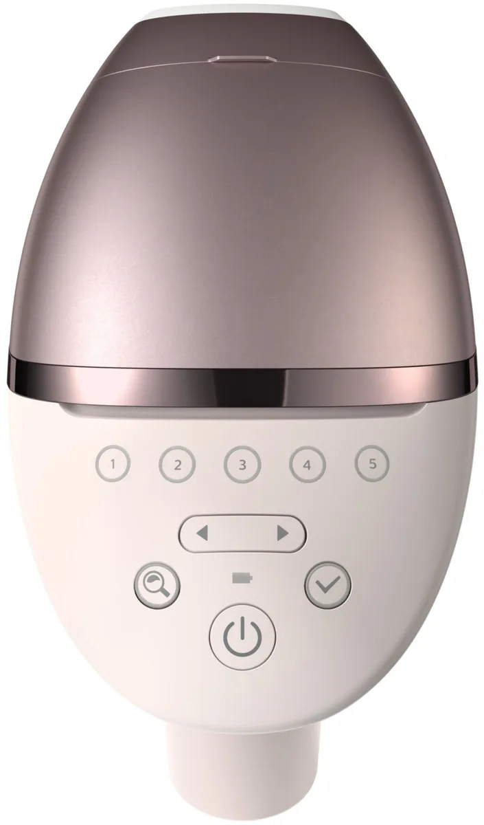 Аккумуляторный фотоэпилятор Philips Lumea IPL 9900 Series, 450000 вспышек, 2-4 см2, 4 насадки, удобный футляр