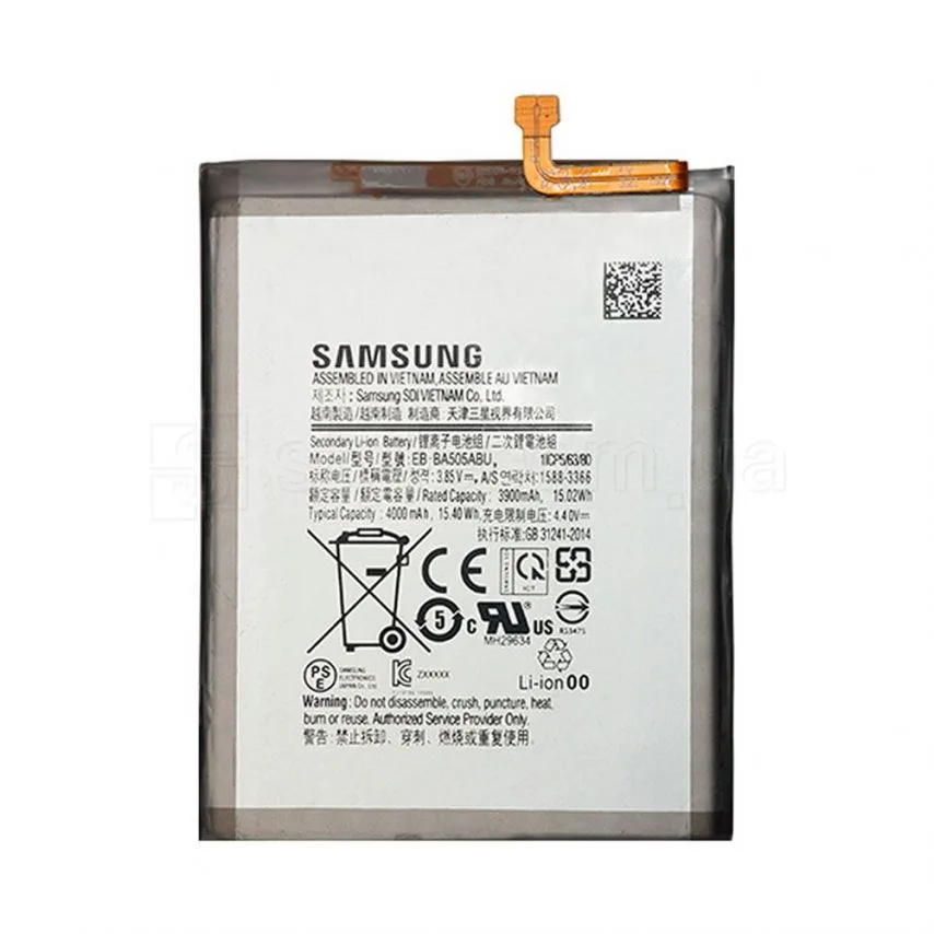 Акумулятор Samsung 3900 mAh High Copy для Galaxy A30/A305 2019
