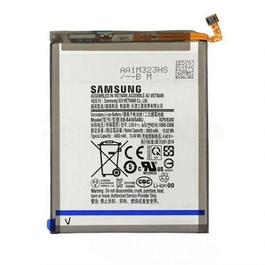 Акумулятор Samsung 3900 mAh High Copy для Galaxy A30/A305 2019