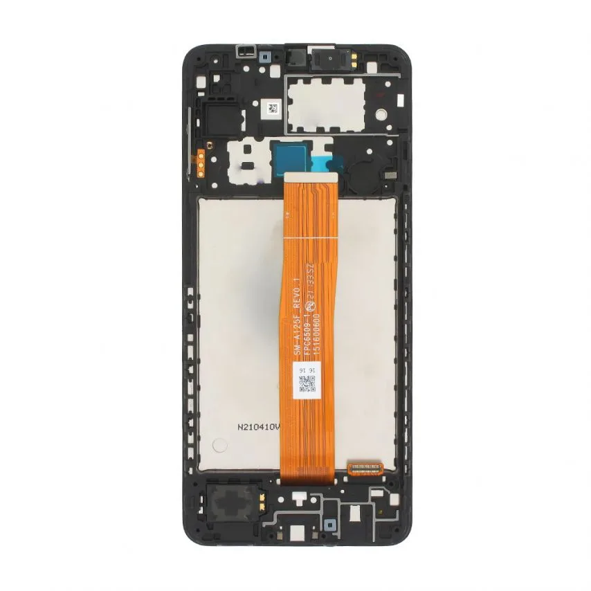 Дисплей Samsung IPS 6,5 дюймів чорний з тачскріном і рамкою Service Original