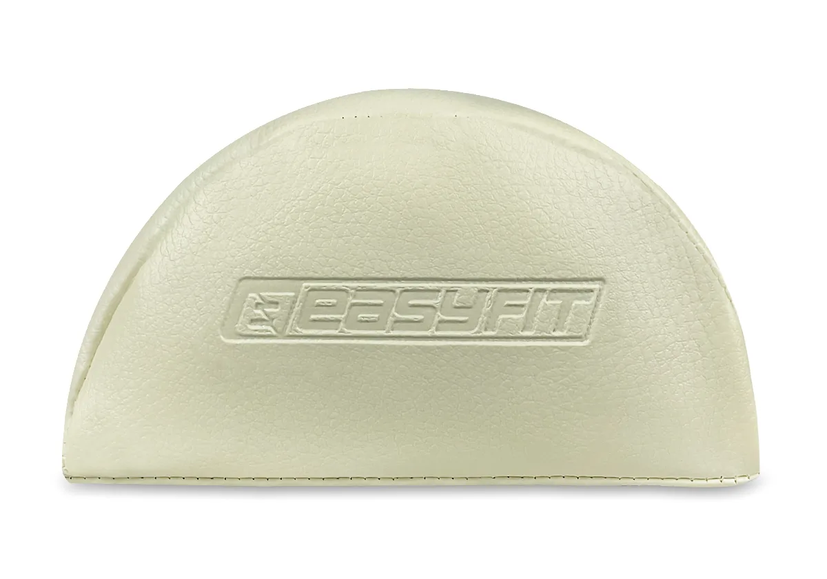 Масажний полувалик EasyFit медичний кожзам 45х16х8 см бежевий