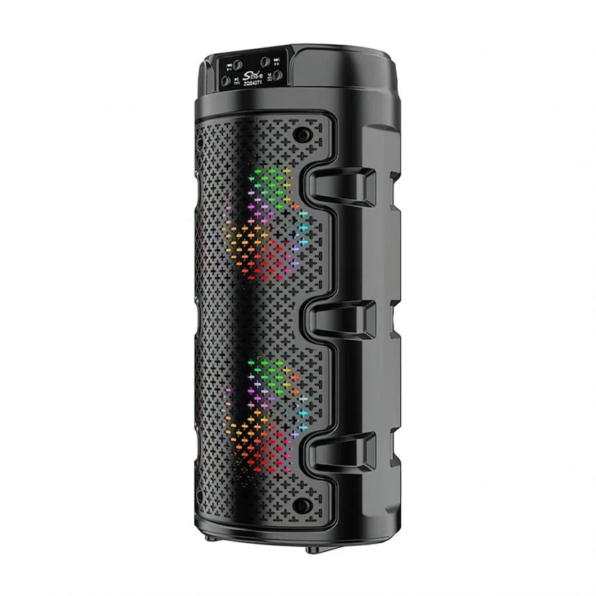 Портативна колонка Bluetooth 16W 320х130х130 мм Чорна