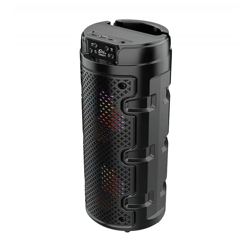 Портативна колонка Bluetooth 16W 320х130х130 мм Чорна
