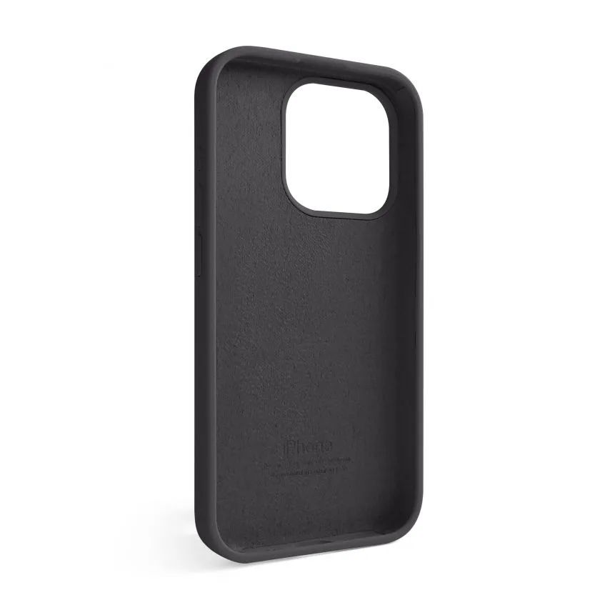 Чохол силіконовий для Apple iPhone 15 Pro 15 сірий