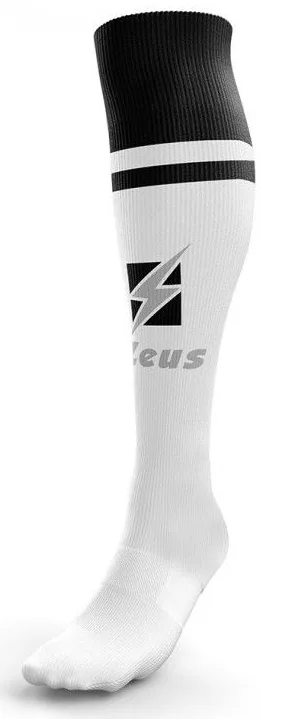Гетри Zeus поліамід 40-46 білий чорний