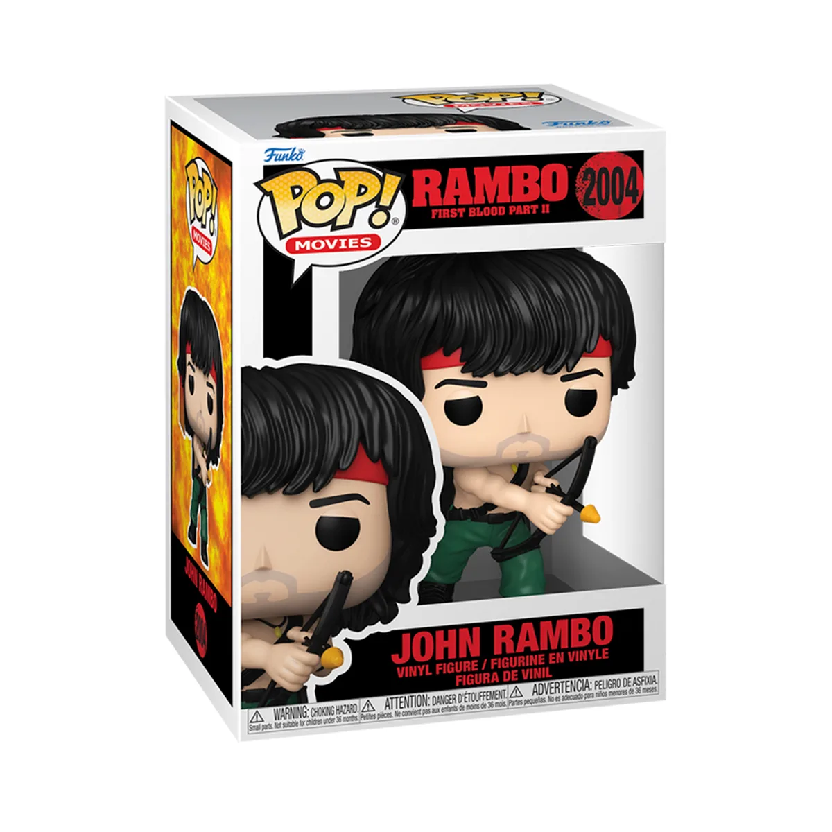 Ігрова фігурка Funko POP! вініл 9,6 см Рембо 2 Джон Рембо з луком