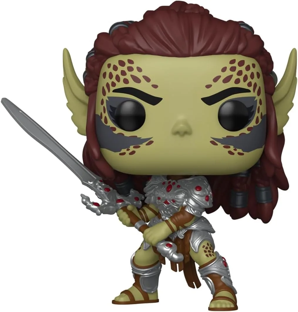 Фігурка Funko POP вініл 10 см Baldur's Gate 3 Lae'zel з мечем