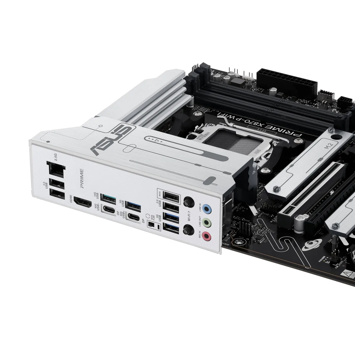 Материнcька плата ASUS PRIME X870-P WIFI sAM5 X870 4xDDR5 M.2 HDMI Wi-Fi BT ATX