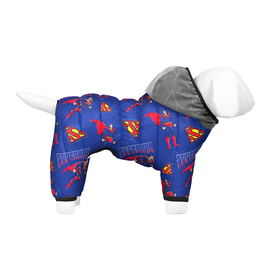 Комбінезон для собак WAUDOG Clothes Сила Супермена Поліестер 22-25 см XS25