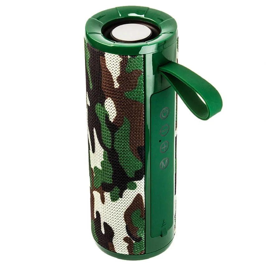 Портативна колонка WALKER Bluetooth 5Вт 1200mAh 65х66,2х180 мм Мілітарі