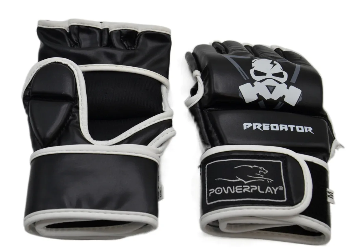 Рукавиці для MMA Active Point штучна шкіра XL чорні