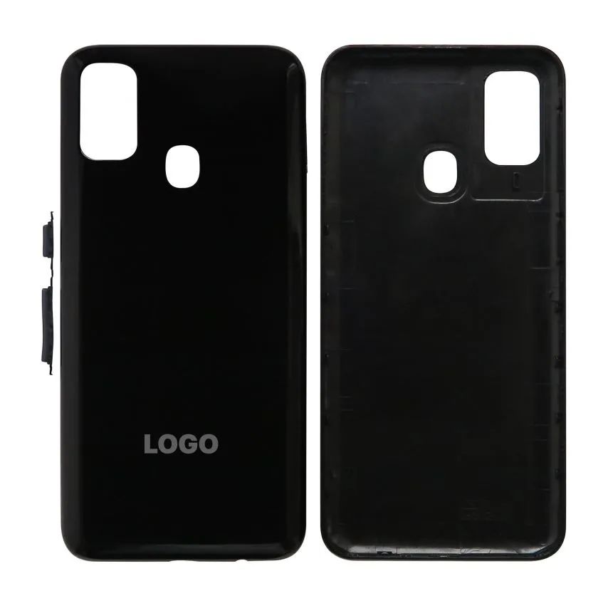 Корпус Samsung чорний High Quality з склом камери і бічними кнопками