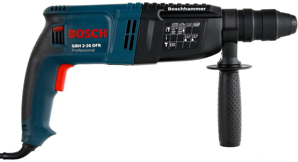Перфоратор Bosch Professional GBH 2-26 DFR SDS-plus 800 Вт 3 Дж 29 кг