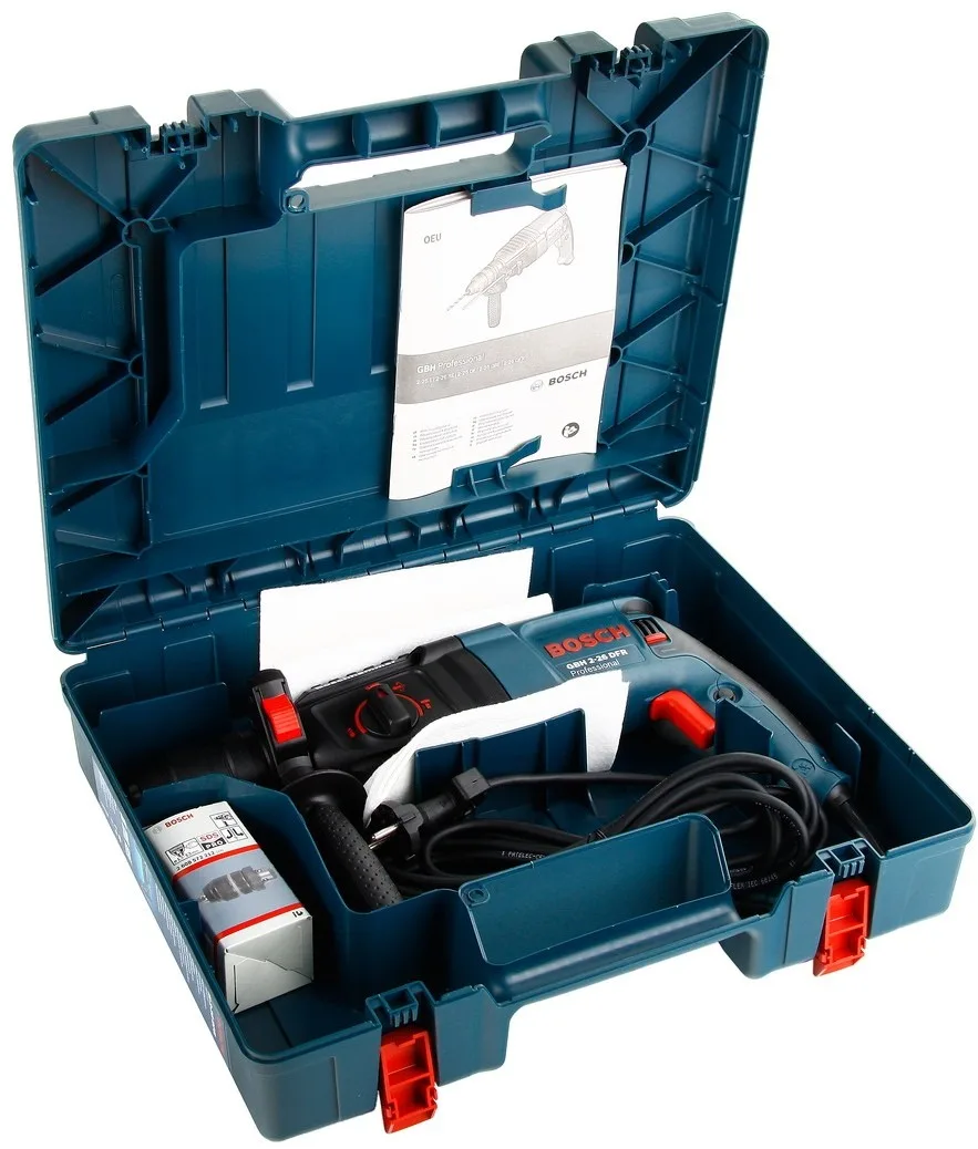 Перфоратор Bosch Professional GBH 2-26 DFR SDS-plus 800 Вт 3 Дж 29 кг
