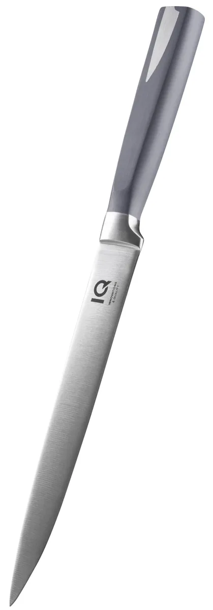 Ніж слайсерний IQ Be Chef 200 мм Нержавіюча сталь Сірий