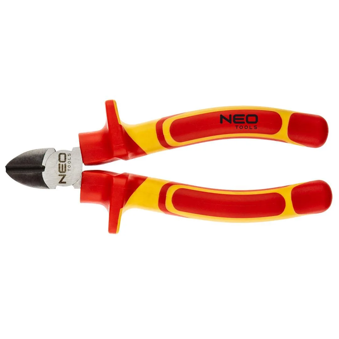 Кусачки-бокорізи Neo Tools діелектричні для робіт під напругою 1000В 160мм ріжучі кромки для електриків