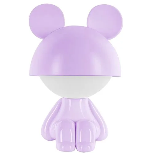 Світильник-нічник LED Cute Mouse з акумулятором фіолетовий для дітей