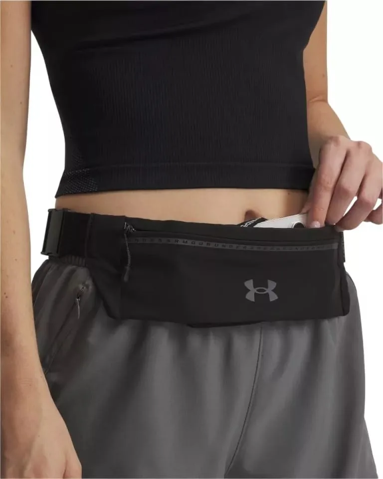 Сумка на пояс Under Armour поліестер 33,3х8,9 см чорна