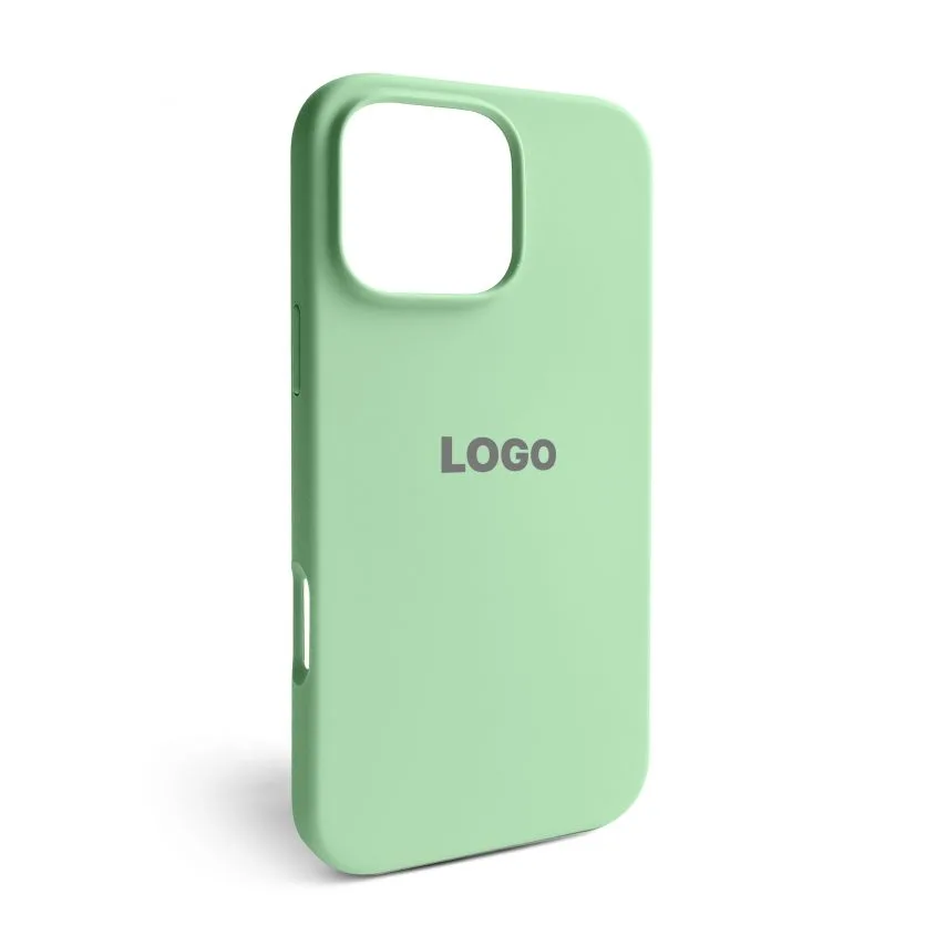 Чохол Silicone Case для Apple iPhone 16 Pro Max силіконовий зелений