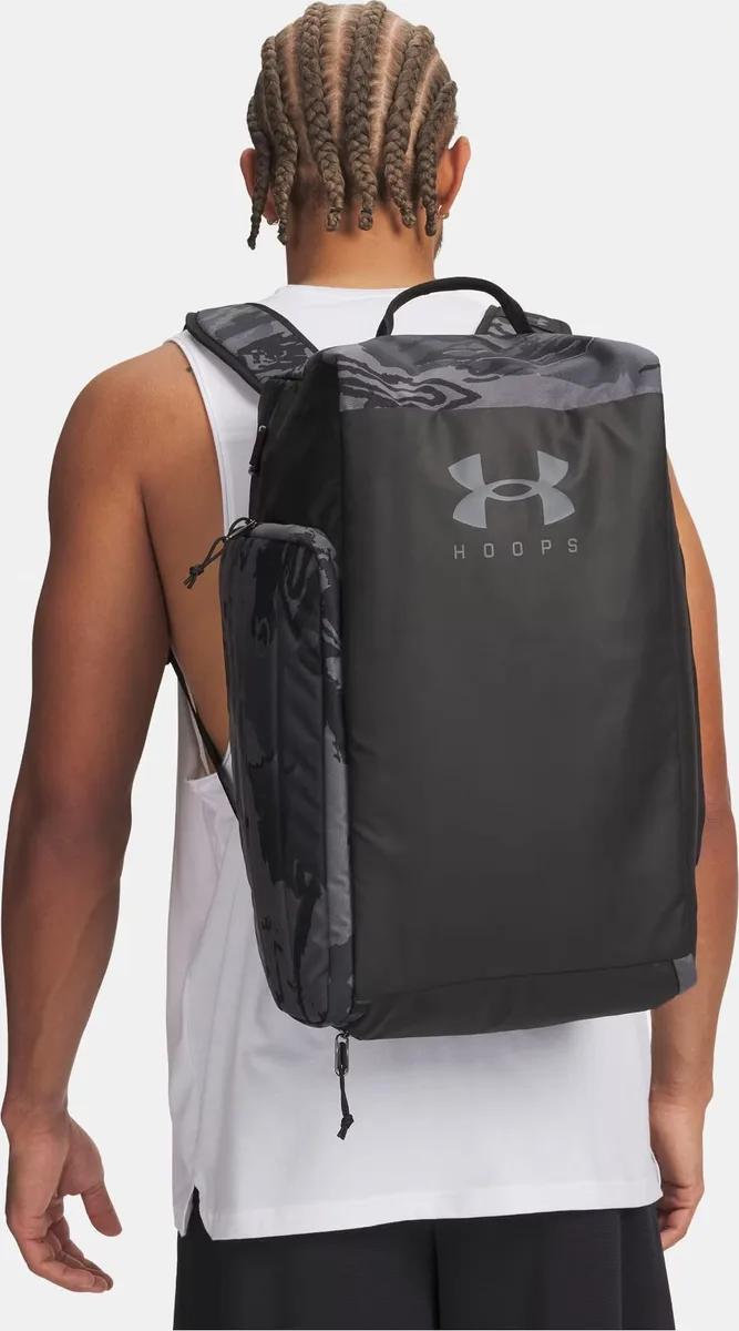 Сумка Under Armour поліестер 40L чорна 55x40x28 см