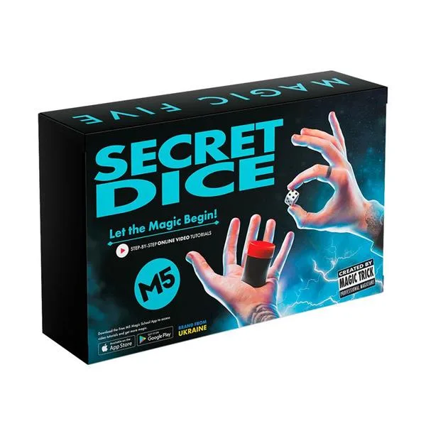 Набір для фокусів Magic Five Секретний кубик різнокольоровий 21х5х13,5 см