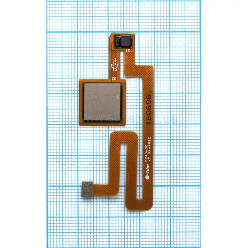 Шлейф для сканера відбитка пальця Xiaomi High Quality 100 см сірий