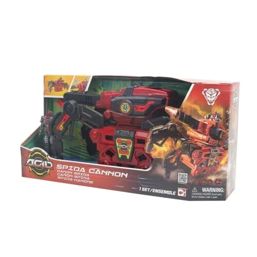Игровой набор A.C.I.D. SPIDA Cannon экзобот с фигуркой агента для боя с пауком штурмовая машина