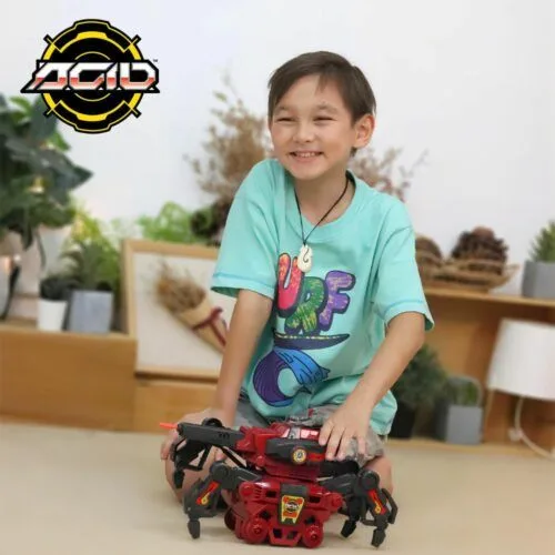 Игровой набор A.C.I.D. SPIDA Cannon экзобот с фигуркой агента для боя с пауком штурмовая машина