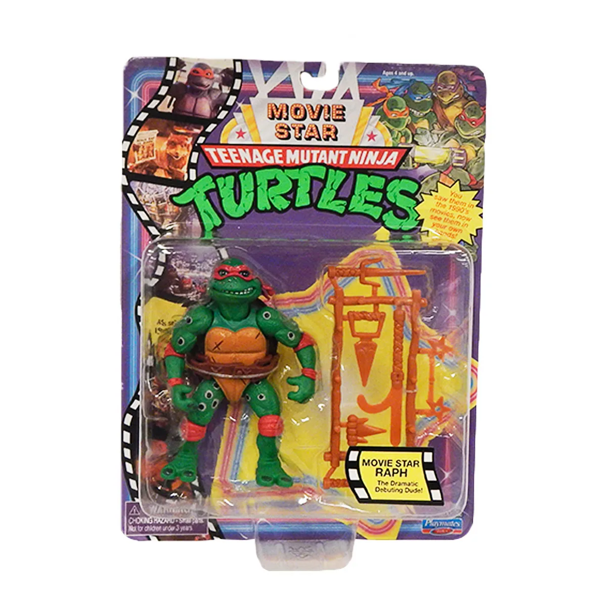 Фігурка Черепашки Ніндзя TMNT 12 см полімер Рафаель