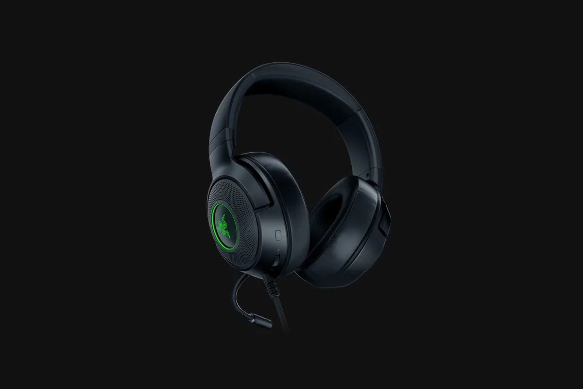 Гарнітура ігрова Razer Kraken V3 X, 7.1, USB-A, RGB, 1.8м, чорний