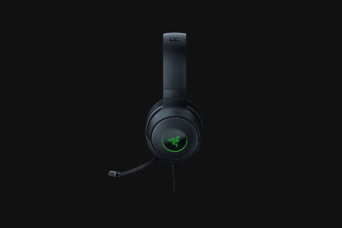 Гарнітура ігрова Razer Kraken V3 X, 7.1, USB-A, RGB, 1.8м, чорний