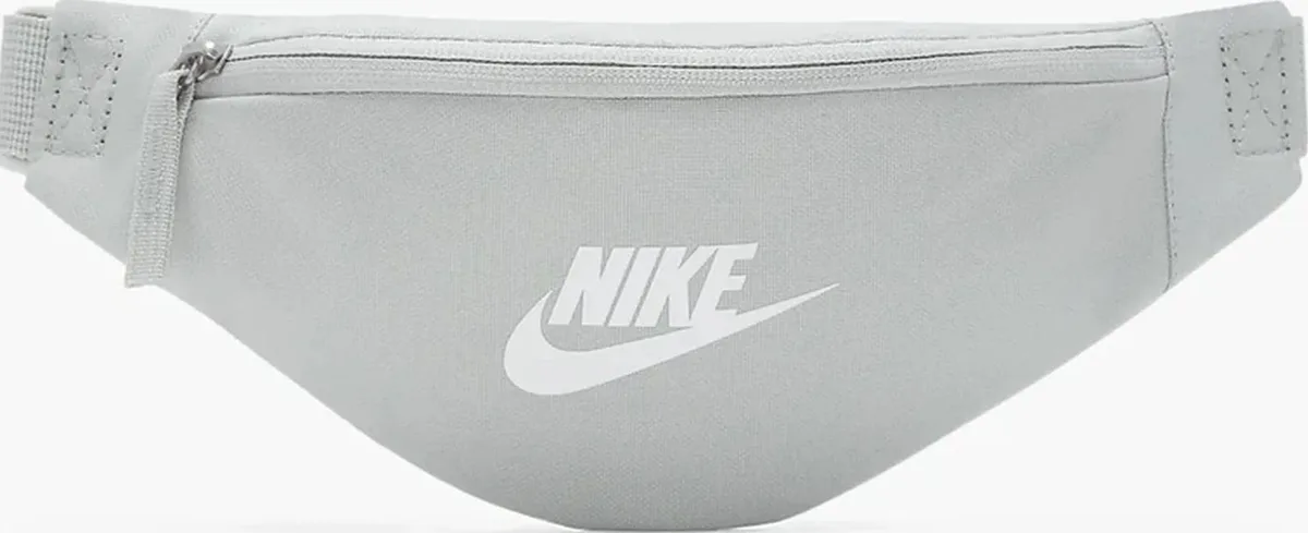 Сумка на пояс Nike поліестер S сірий 28x8x13 см 1 л