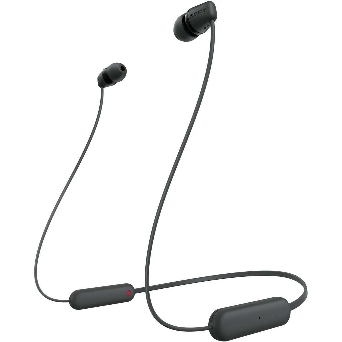 Наушники In-ear Sony WI-C100 BT 5.0, IPX4, SBC, AAC, Wireless, Mic, Черный