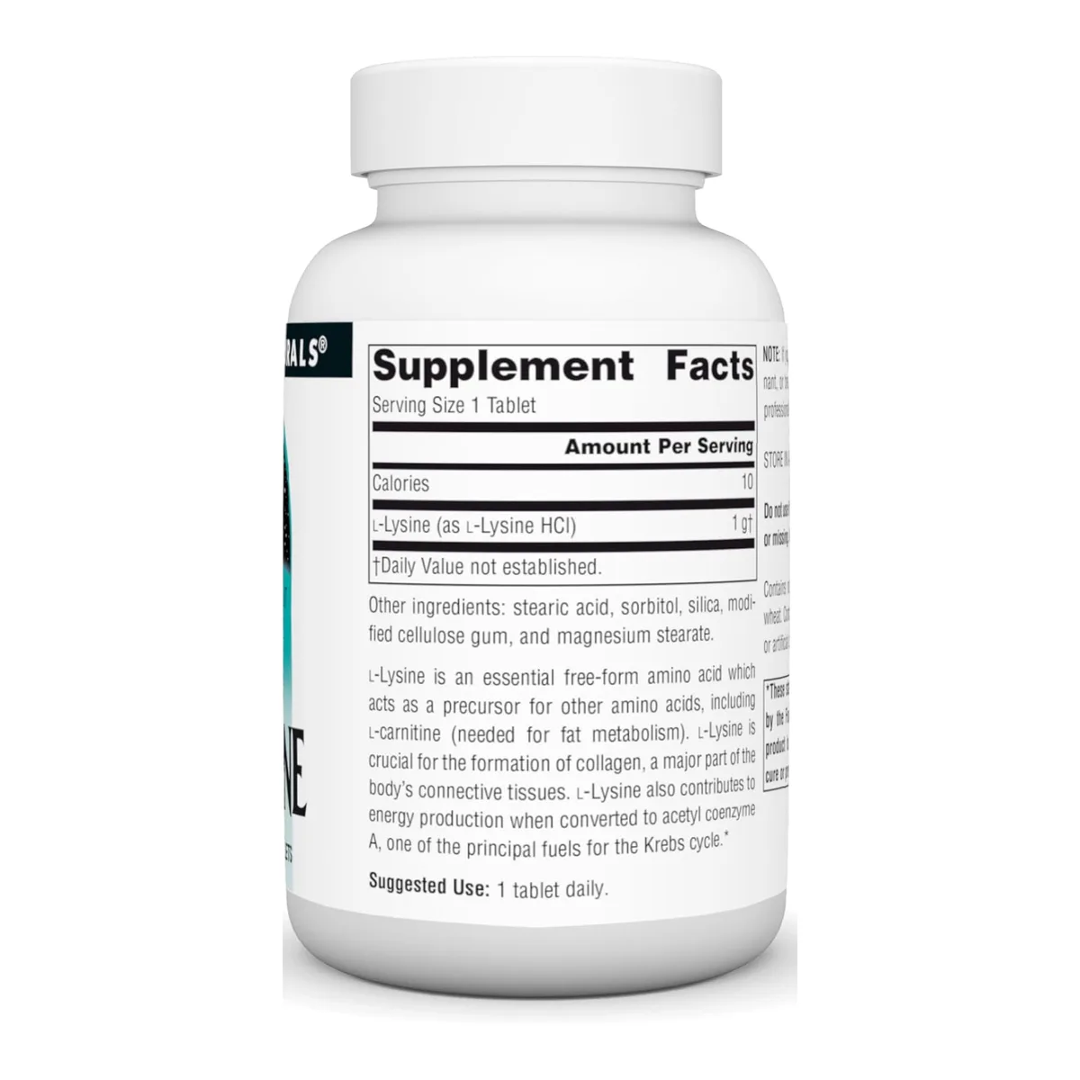L-Lизин Source Naturals 1000 мг 50 таблеток