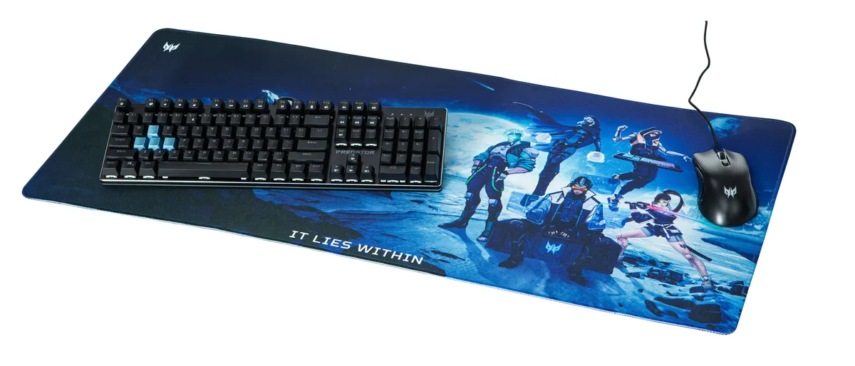 Ігрова поверхня Acer Predator, XXL (910х400х3мм), чорний
